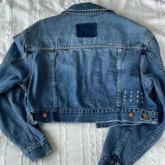 Ksubi Jett Jean Jacket Elixir Blue - Picture 4 of 7